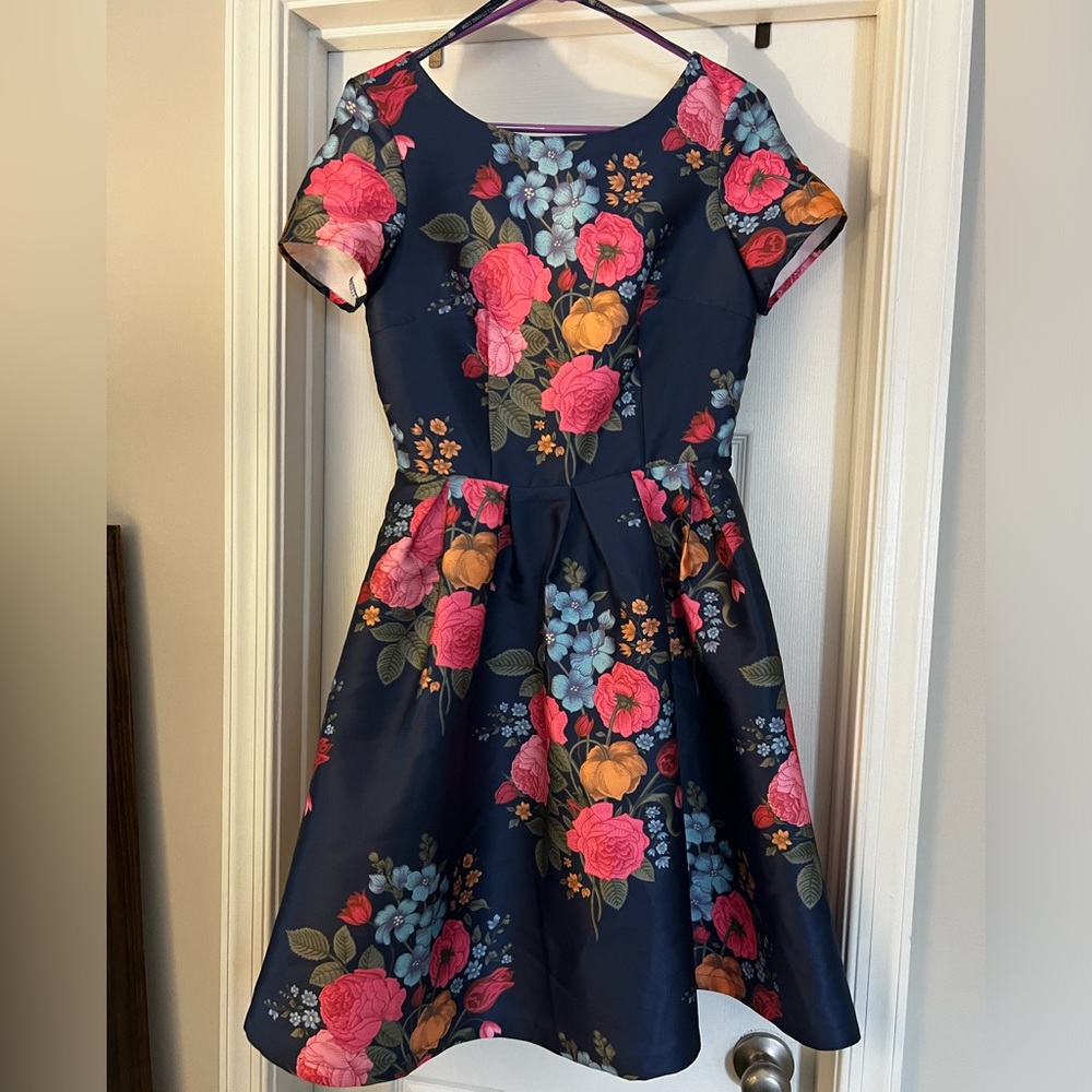 Blue Floral dress